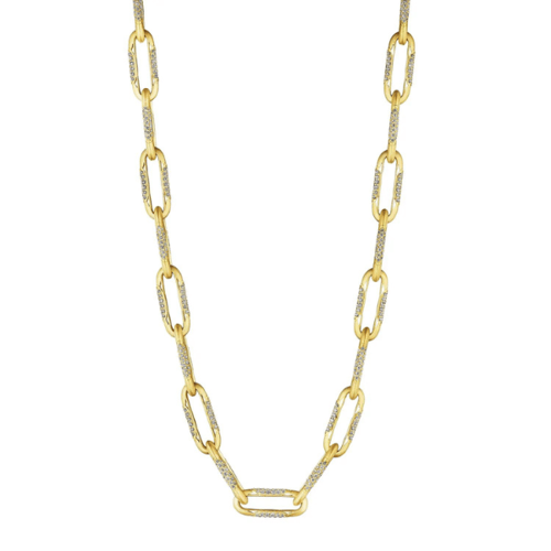 Gold Chunky Link Necklace