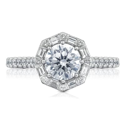 Decorative Bloom engagement ring