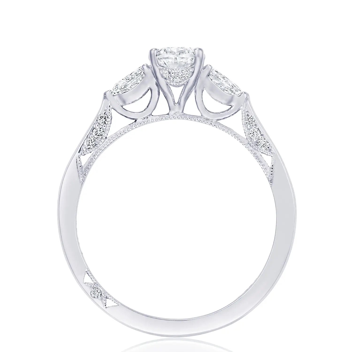 hover image for Simply TACORI Oval 3-Stone Engagement Ring