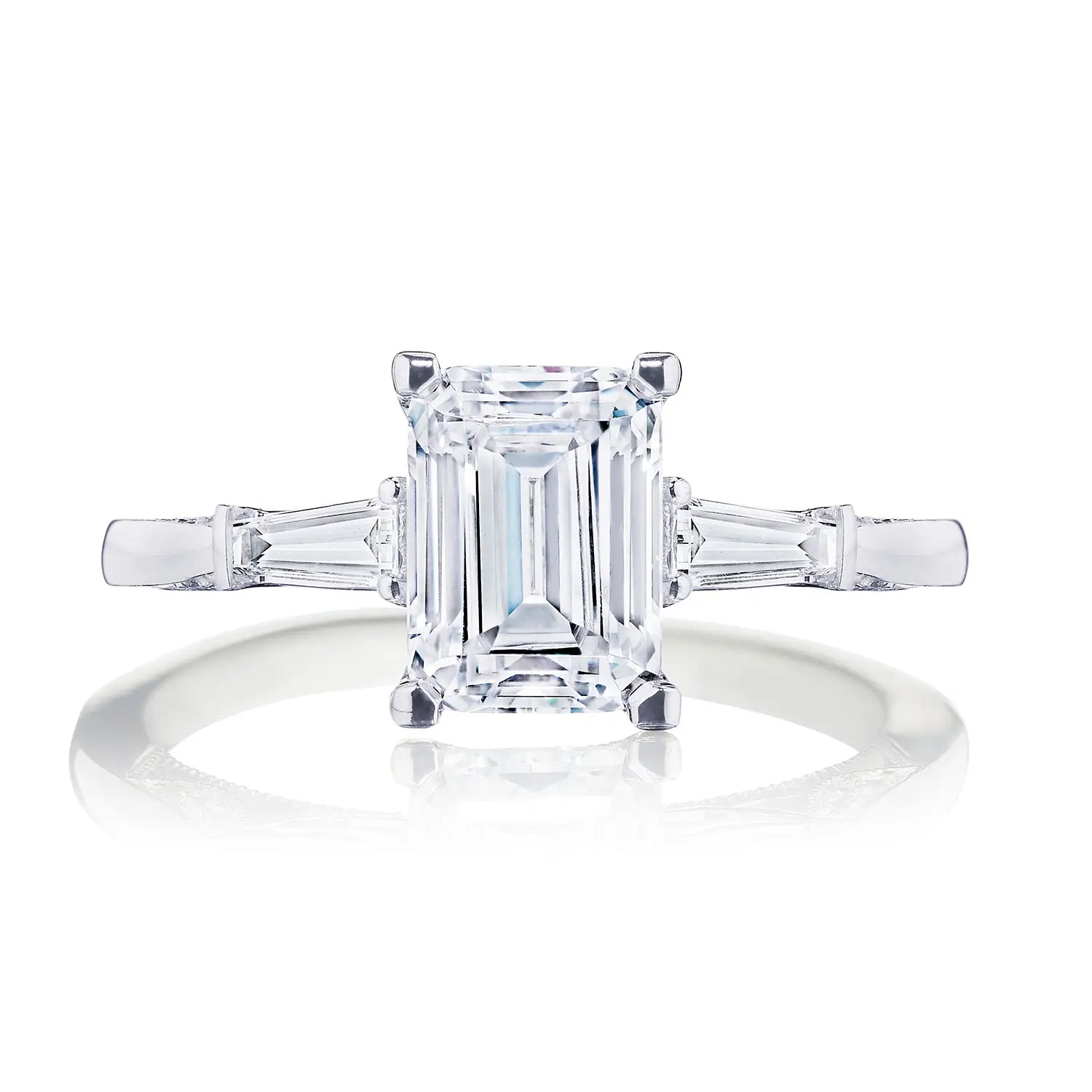 hover image for Simply TACORI Emerald 3-Stone Engagement Ring