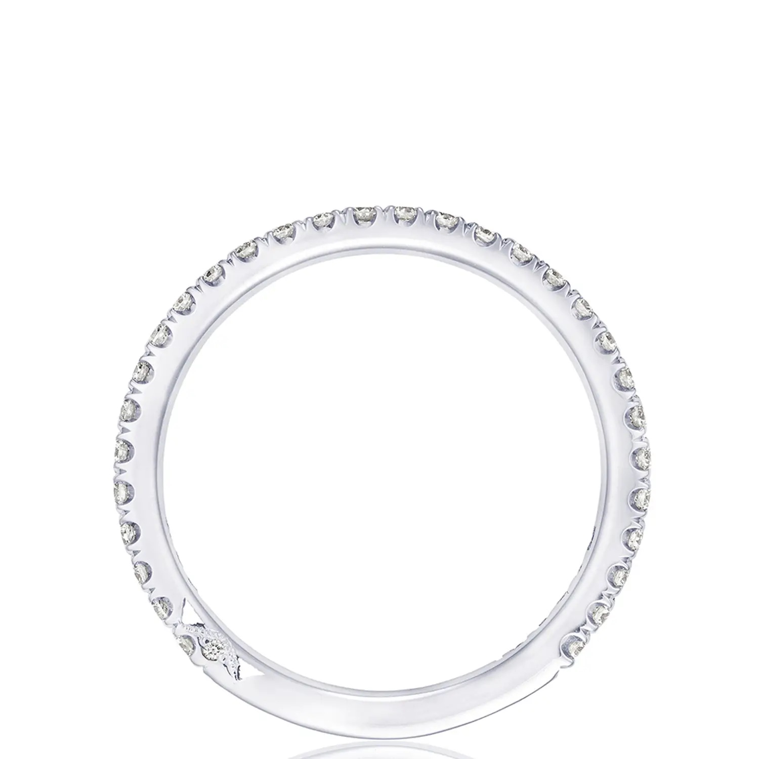 hover image for French Pavé Wedding Band