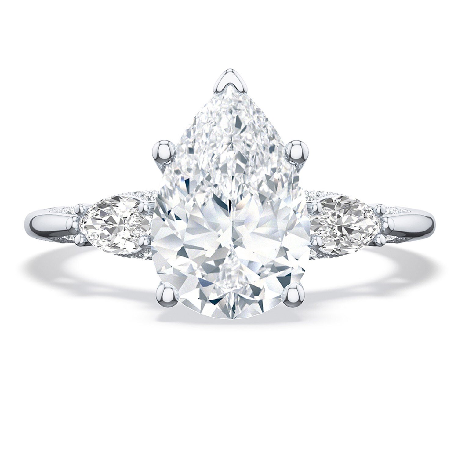 image for Simply TACORI Pear 3-Stone 