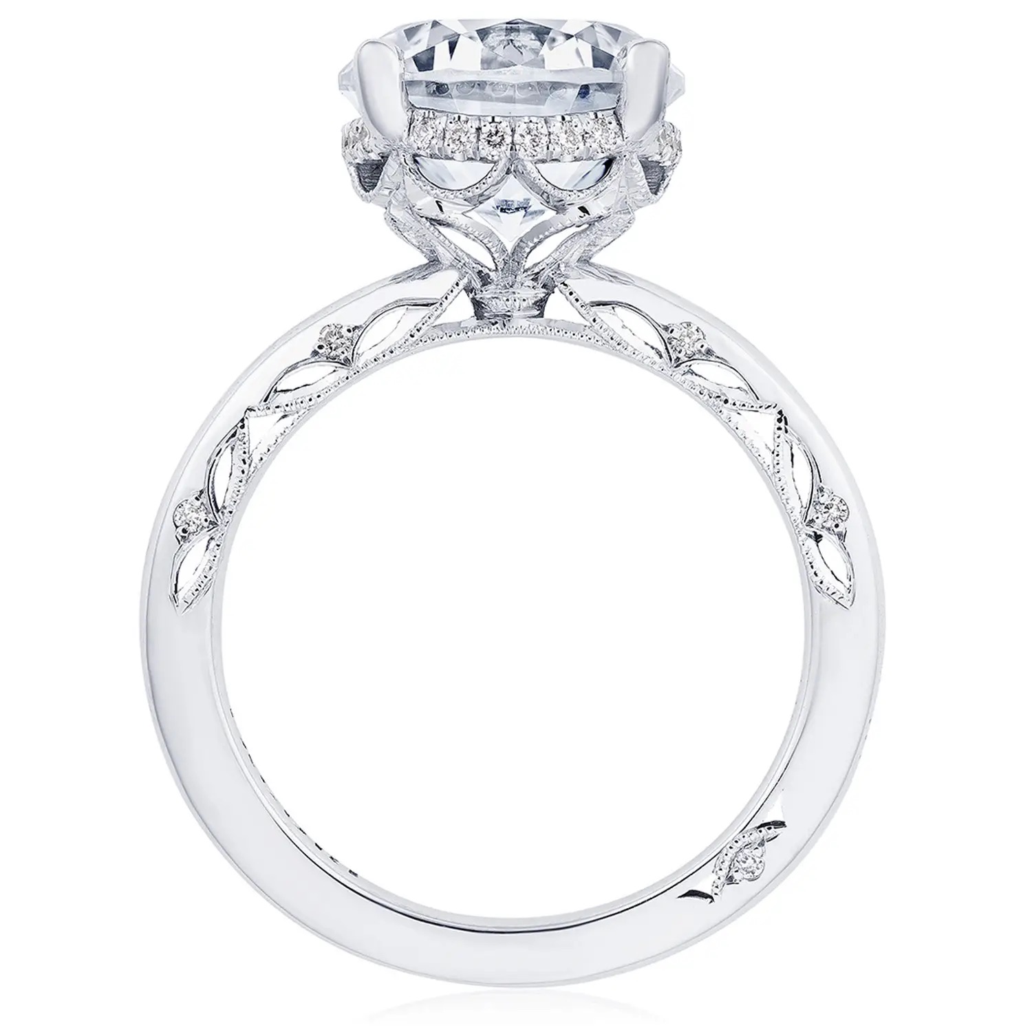 image for Dantela Round Solitaire Engagement Ring