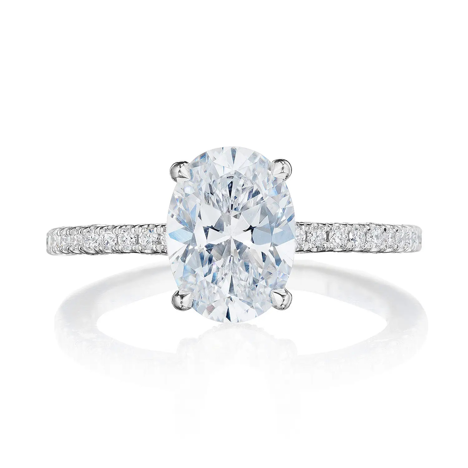 image for Dantela Oval Solitaire Engagement Ring