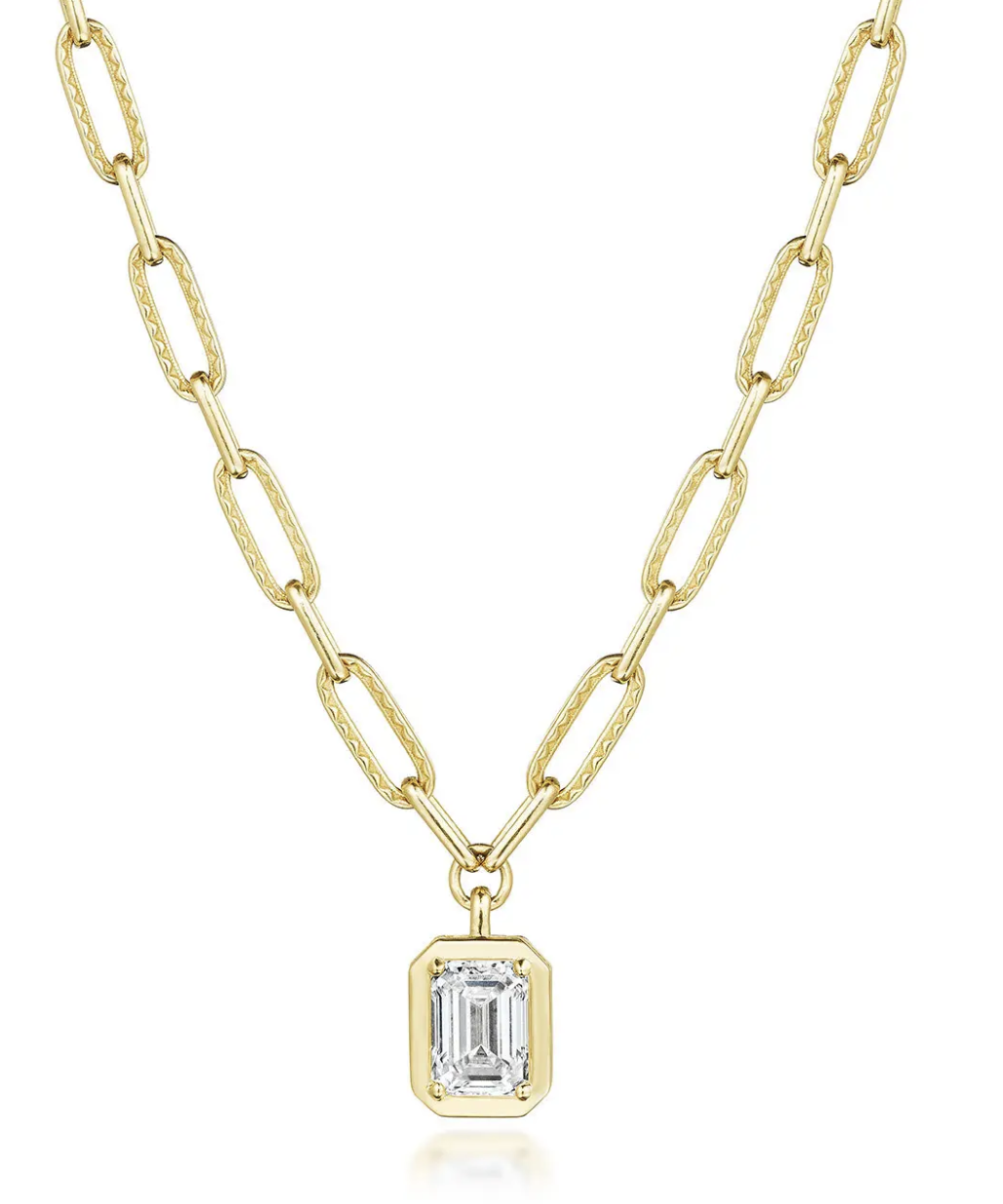 image for Petite Diamond Link Necklace