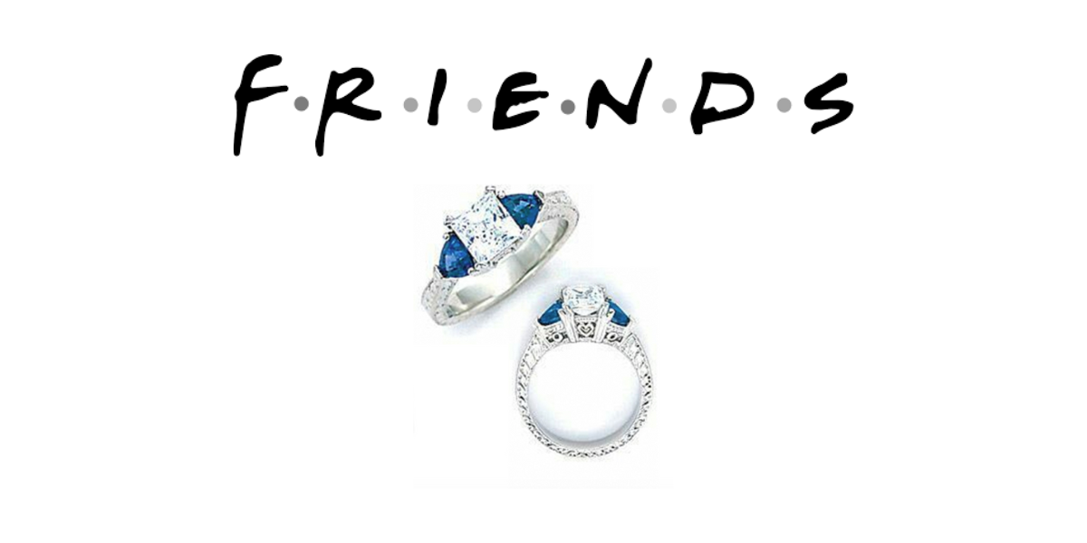 Reminds me of the ring Chandler gave to Monica on Friends (I know I'm a  dork, but i don't care) | Dream engagement rings, Wedding rings, Engagement  rings