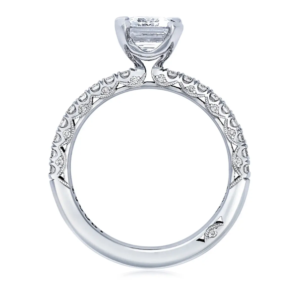 image for Petite Crescent Engagement Ring