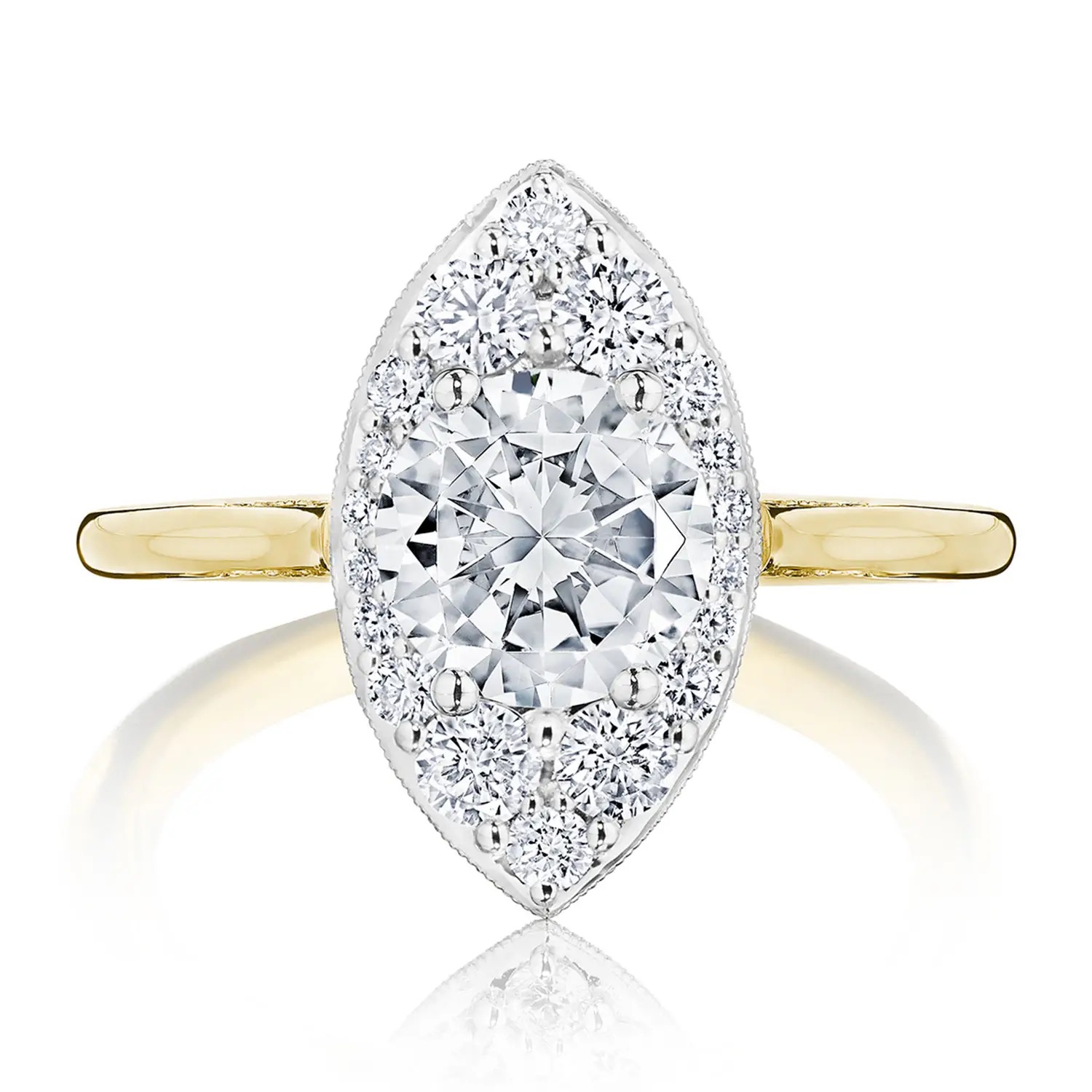 image for Simply TACORI Round Bloom Engagement Ring