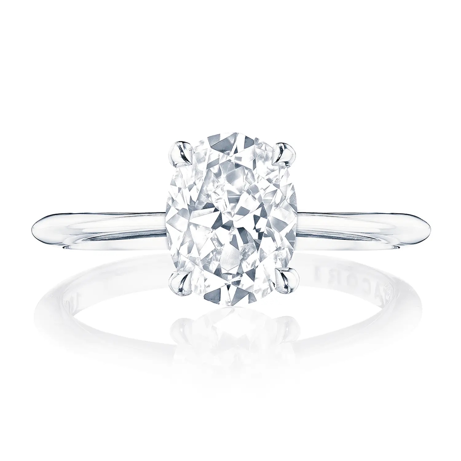 image for Founder's Collection Oval Solitaire Engagement Ring