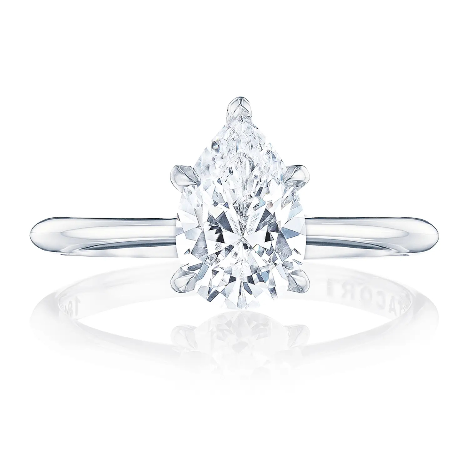 image for Founder's Pear Solitaire Engagement Ring