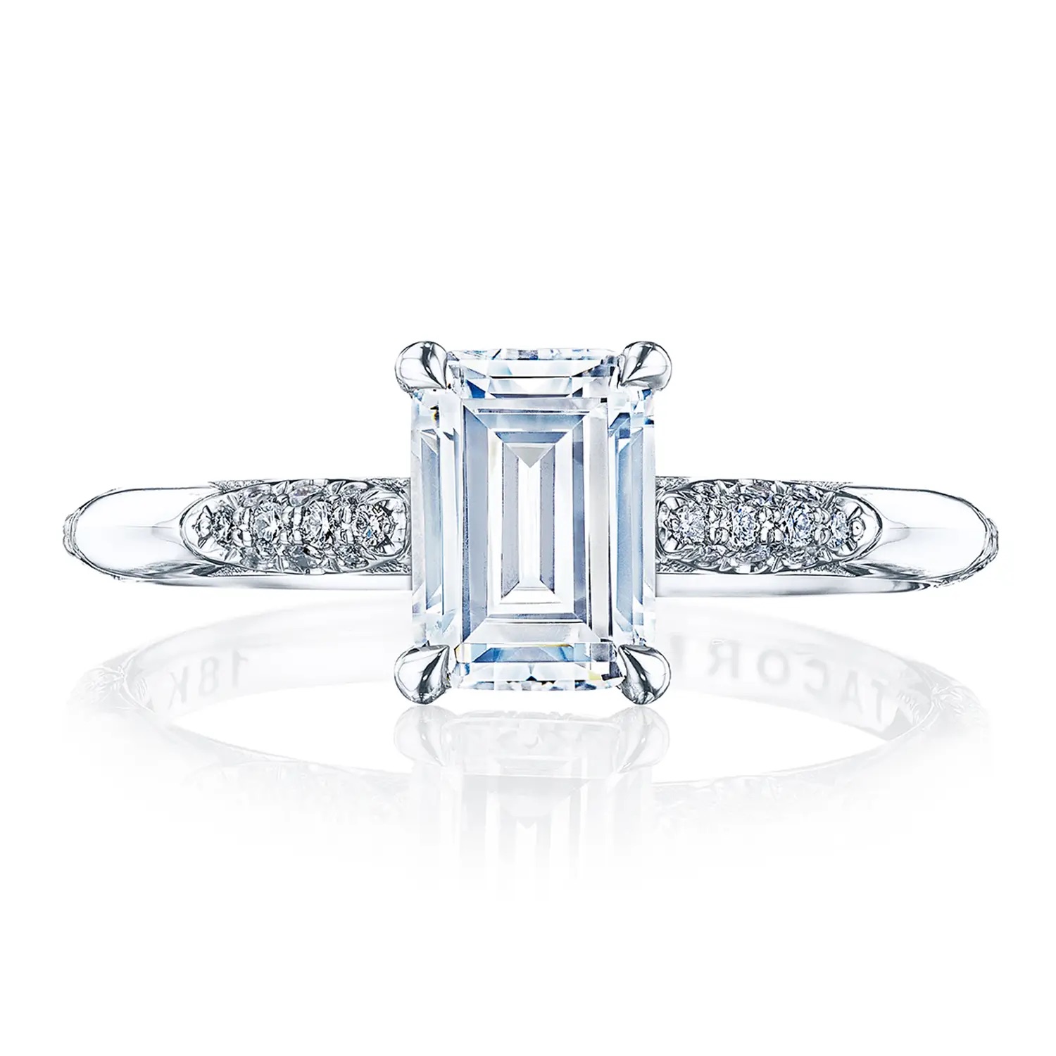 hover image for Founder's Emerald Solitaire Engagement Ring