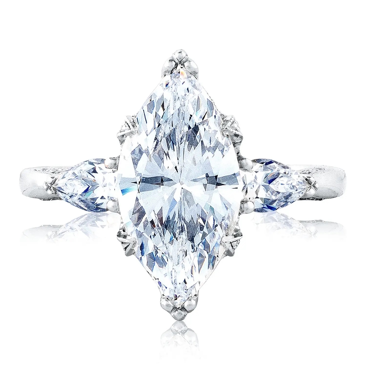 hover image for Simply TACORI RoyalT Marquise 3-Stone Engagement Ring