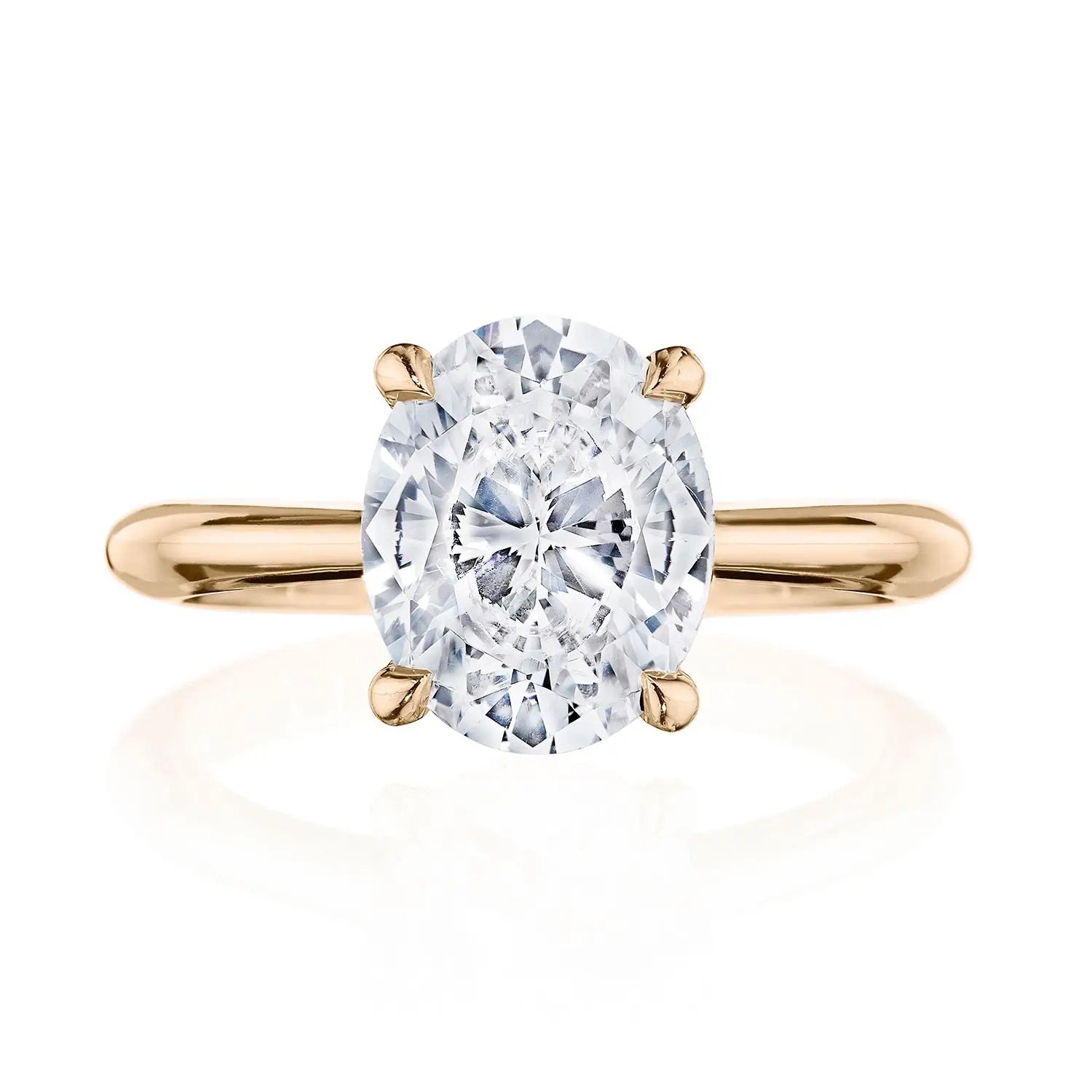 image for Founder's RoyalT Oval Solitaire Engagement Ring