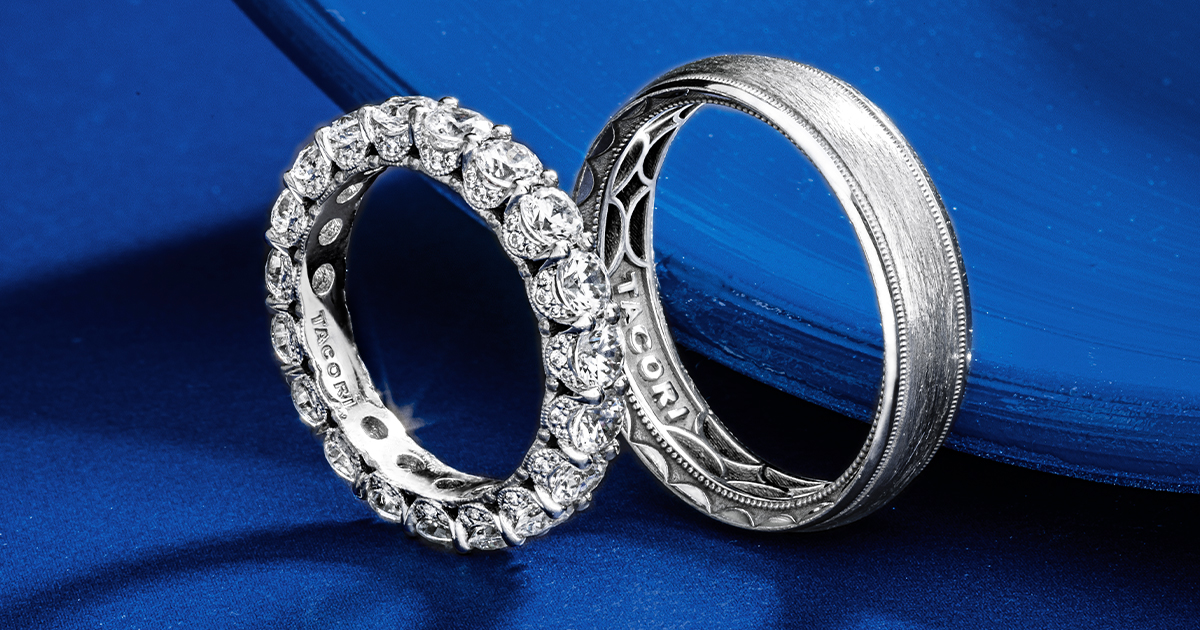 Wedding Bands: Unique Matching Rings for Tacori Couples